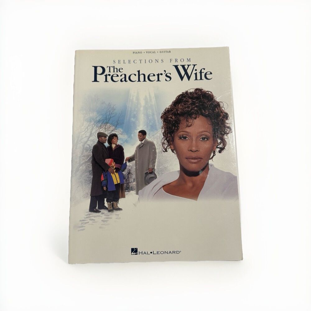 The Preacher's Wife Selections Piano Vocal Guitar Hal Leonard Songbook Music